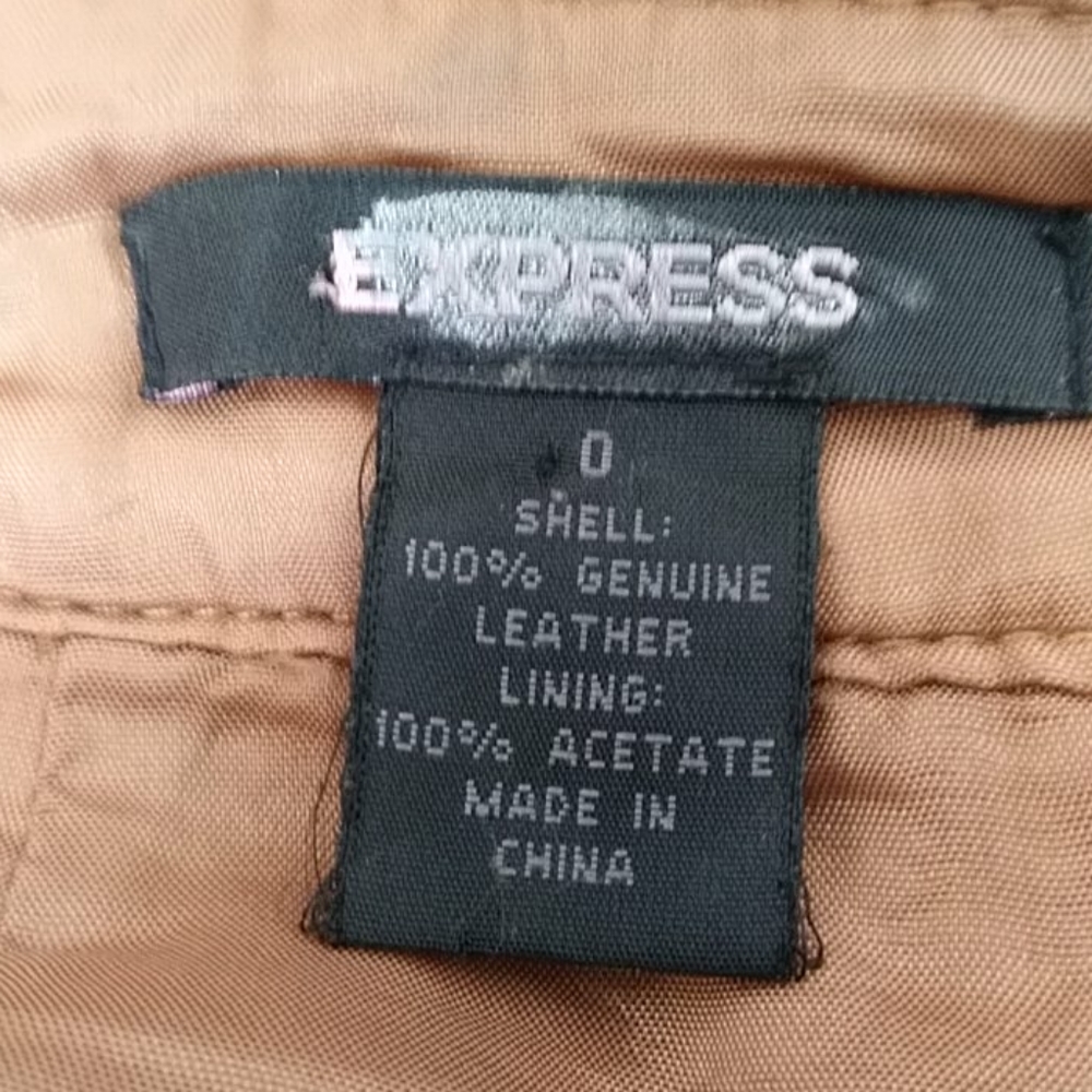 Express Suede Leather Repress Distressed Mini - Picture 6 of 10